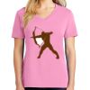 Women's Core Cotton V Neck Tee Thumbnail