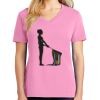 Women's Core Cotton V Neck Tee Thumbnail