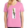 Women's Core Cotton V Neck Tee Thumbnail