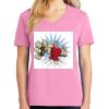 Women's Core Cotton V Neck Tee Thumbnail