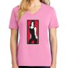 Women's Core Cotton V Neck Tee Thumbnail