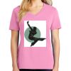 Women's Core Cotton V Neck Tee Thumbnail