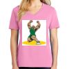 Women's Core Cotton V Neck Tee Thumbnail