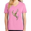 Women's Core Cotton V Neck Tee Thumbnail