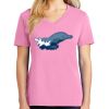 Women's Core Cotton V Neck Tee Thumbnail