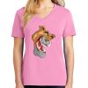 Women's Core Cotton V Neck Tee Thumbnail