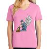 Women's Core Cotton V Neck Tee Thumbnail