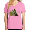 Women's Core Cotton V Neck Tee Thumbnail