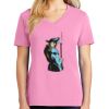 Women's Core Cotton V Neck Tee Thumbnail