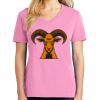 Women's Core Cotton V Neck Tee Thumbnail