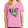 Women's Core Cotton V Neck Tee Thumbnail