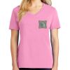 Women's Core Cotton V Neck Tee Thumbnail