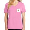 Women's Core Cotton V Neck Tee Thumbnail