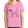 Women's Core Cotton V Neck Tee Thumbnail