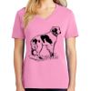 Women's Core Cotton V Neck Tee Thumbnail