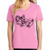 Women's Core Cotton V Neck Tee Thumbnail