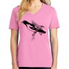 Women's Core Cotton V Neck Tee Thumbnail