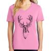 Women's Core Cotton V Neck Tee Thumbnail