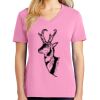 Women's Core Cotton V Neck Tee Thumbnail