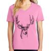 Women's Core Cotton V Neck Tee Thumbnail