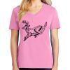 Women's Core Cotton V Neck Tee Thumbnail