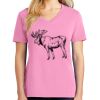 Women's Core Cotton V Neck Tee Thumbnail