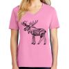 Women's Core Cotton V Neck Tee Thumbnail