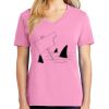 Women's Core Cotton V Neck Tee Thumbnail