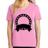 Women's Core Cotton V Neck Tee Thumbnail