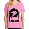 Women's Core Cotton V Neck Tee Thumbnail