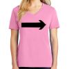 Women's Core Cotton V Neck Tee Thumbnail