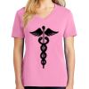 Women's Core Cotton V Neck Tee Thumbnail