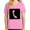 Women's Core Cotton V Neck Tee Thumbnail