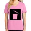 Women's Core Cotton V Neck Tee Thumbnail