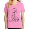 Women's Core Cotton V Neck Tee Thumbnail