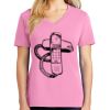 Women's Core Cotton V Neck Tee Thumbnail