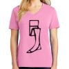 Women's Core Cotton V Neck Tee Thumbnail