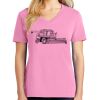 Women's Core Cotton V Neck Tee Thumbnail