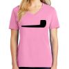 Women's Core Cotton V Neck Tee Thumbnail