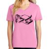 Women's Core Cotton V Neck Tee Thumbnail