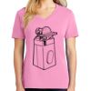 Women's Core Cotton V Neck Tee Thumbnail