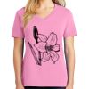 Women's Core Cotton V Neck Tee Thumbnail