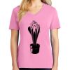 Women's Core Cotton V Neck Tee Thumbnail