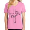 Women's Core Cotton V Neck Tee Thumbnail