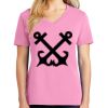 Women's Core Cotton V Neck Tee Thumbnail