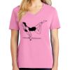 Women's Core Cotton V Neck Tee Thumbnail