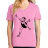 Women's Core Cotton V Neck Tee Thumbnail