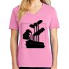 Women's Core Cotton V Neck Tee Thumbnail