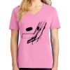 Women's Core Cotton V Neck Tee Thumbnail