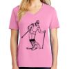 Women's Core Cotton V Neck Tee Thumbnail